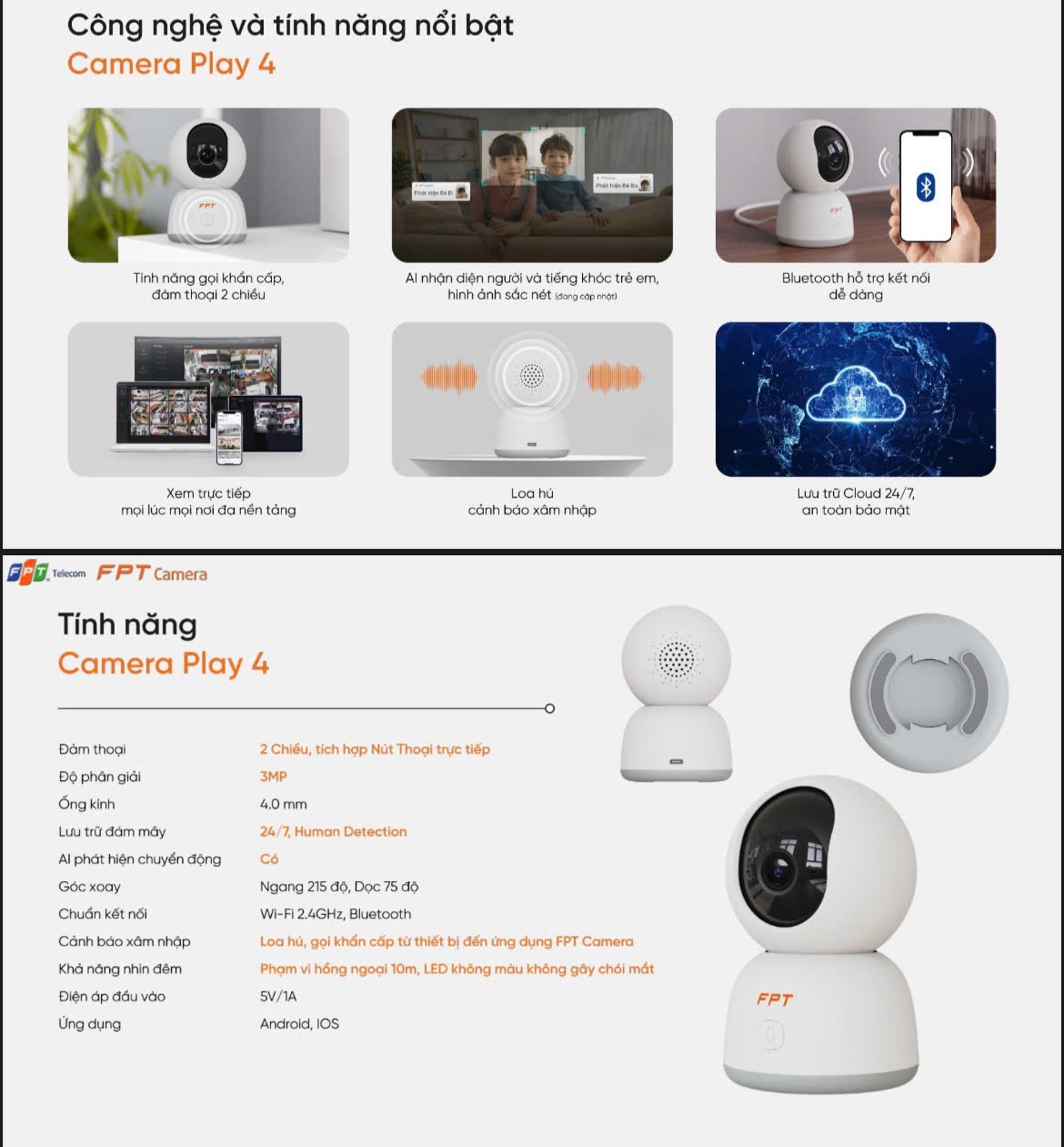 Camera FPT Play 4